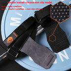 Silicone Non-Slip Gym Palm Protector Lifting Strap for Deadlifts Rowing Pull-Up Various Cowhide Leather PVC Various Combinations