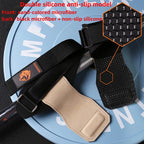 Silicone Non-Slip Gym Palm Protector Lifting Strap for Deadlifts Rowing Pull-Up Various Cowhide Leather PVC Various Combinations
